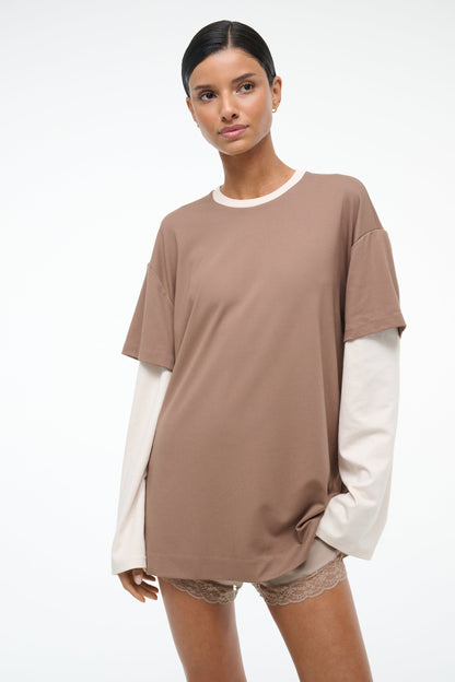 William Tee Taupe/Ecru | STAUD Sale
