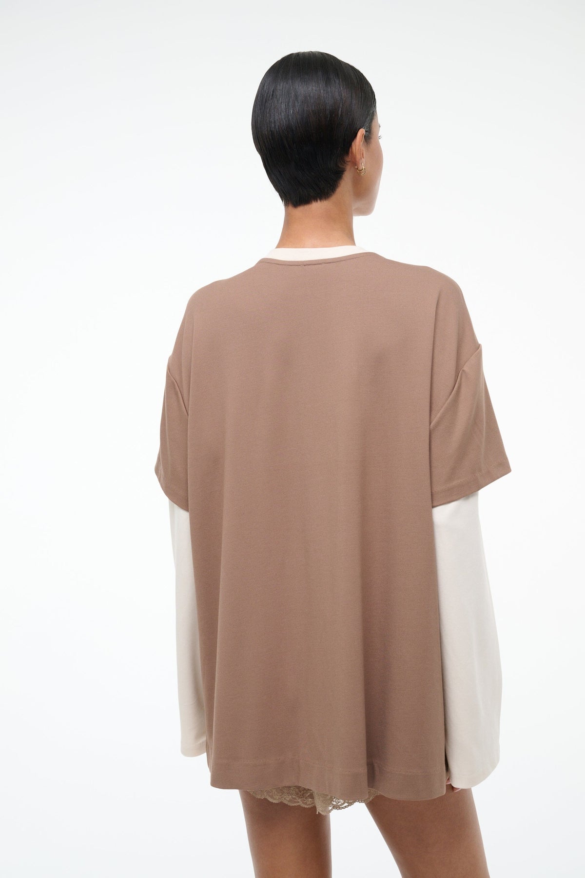 William Tee Taupe/Ecru | STAUD Sale