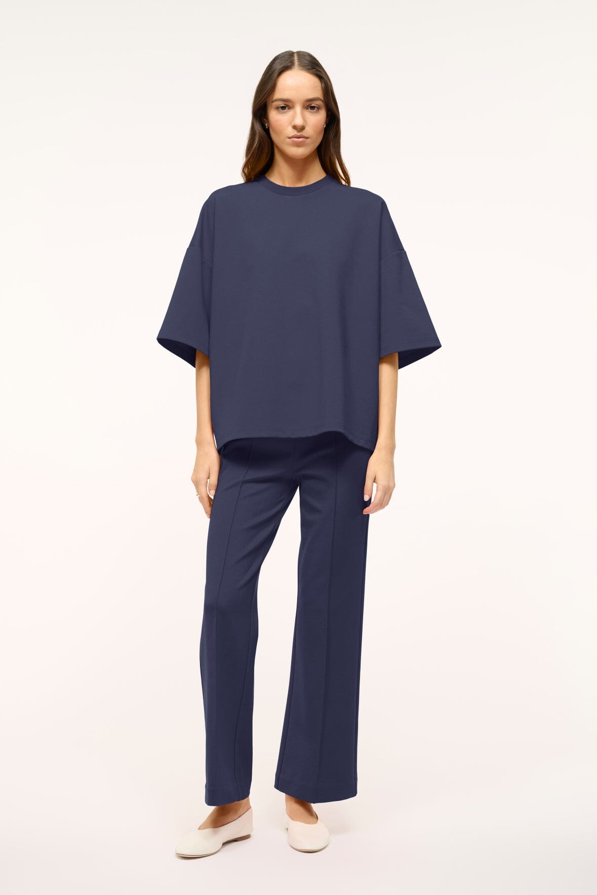 Capsule Top Navy | STAUD Latest
