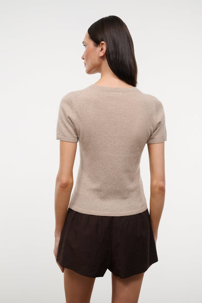Easy Cashmere Tee Stone | STAUD Premium