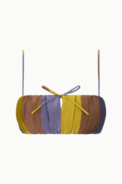 Sade Silk Top Sienna Stripe | STAUD Customer Favorite