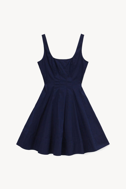 Mini Wells Dress - Navy | STAUD Everyday