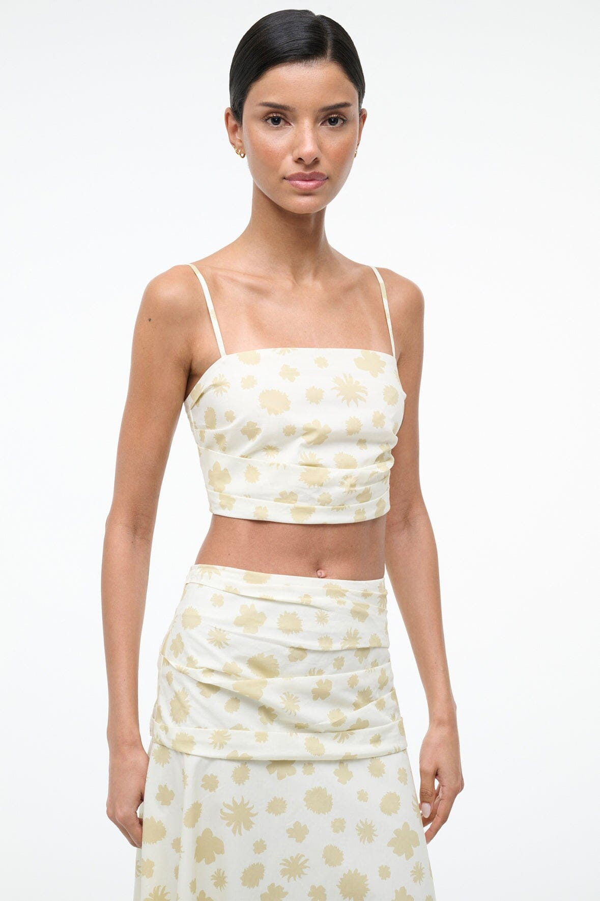 Lorenzo Top Meringue Ditsy | STAUD Signature