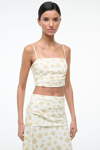 Lorenzo Top Meringue Ditsy | STAUD Signature