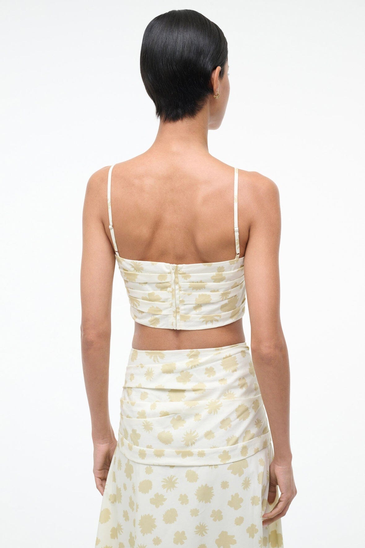 Lorenzo Top Meringue Ditsy | STAUD Signature