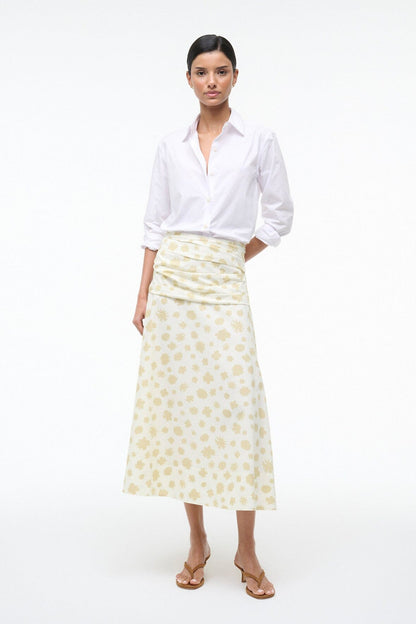Sol Skirt Meringue Ditsy | STAUD Top Pick