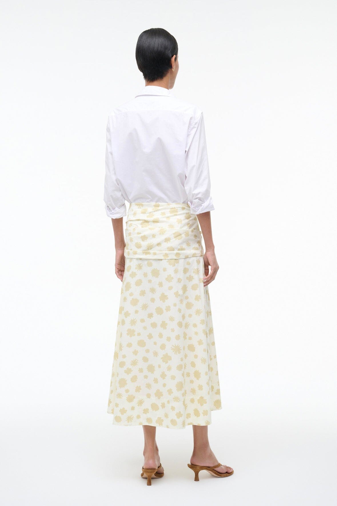 Sol Skirt Meringue Ditsy | STAUD Top Pick