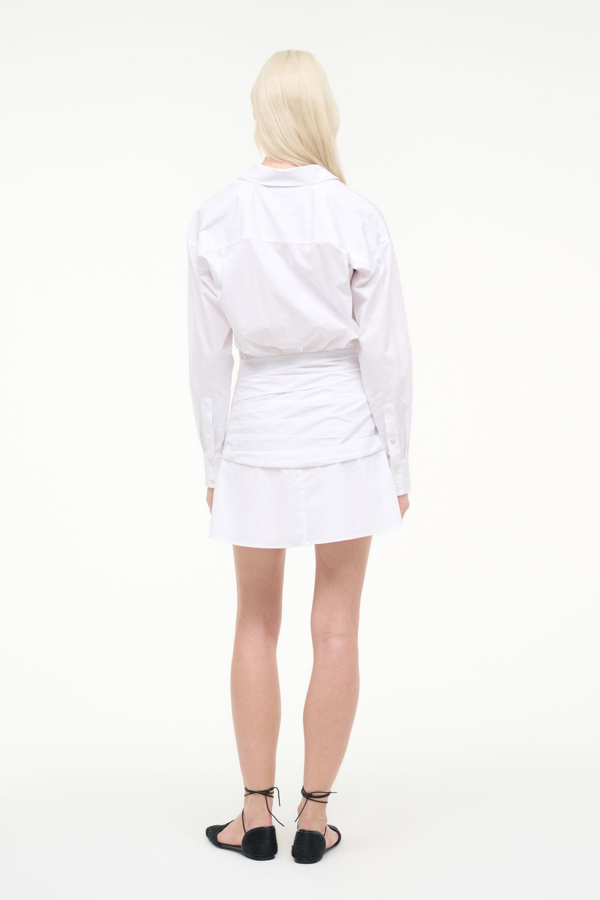 Indya Mini Dress White | STAUD Sale