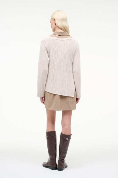 Dane Dress Barley Ivory | STAUD Hot Sale