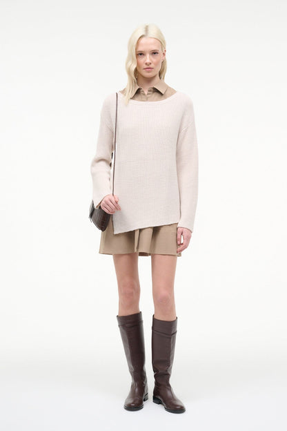 Dane Dress Barley Ivory | STAUD Hot Sale