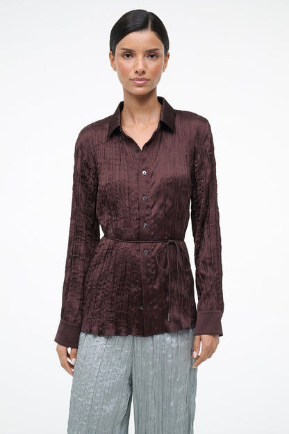 Suki Shirt Earth | STAUD Everyday