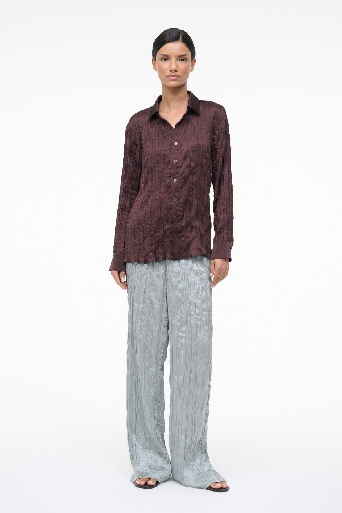 Suki Shirt Earth | STAUD Everyday
