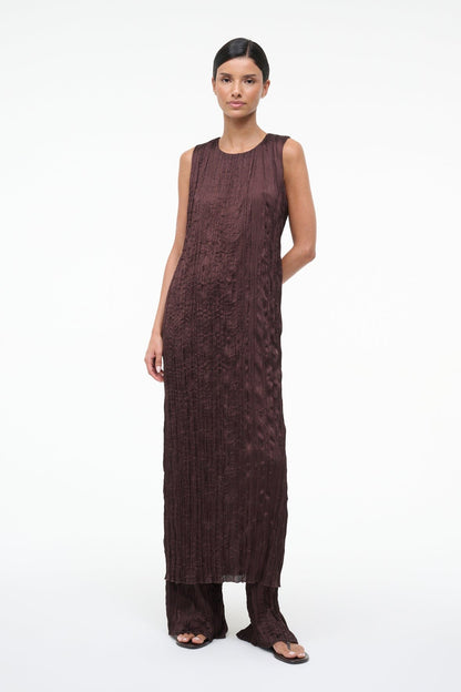 Mizu Dress Earth | STAUD Signature