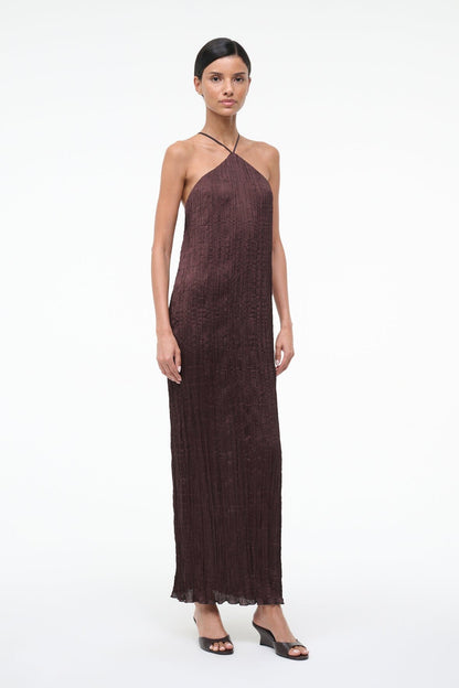 Akari Dress Earth | STAUD Special Offer