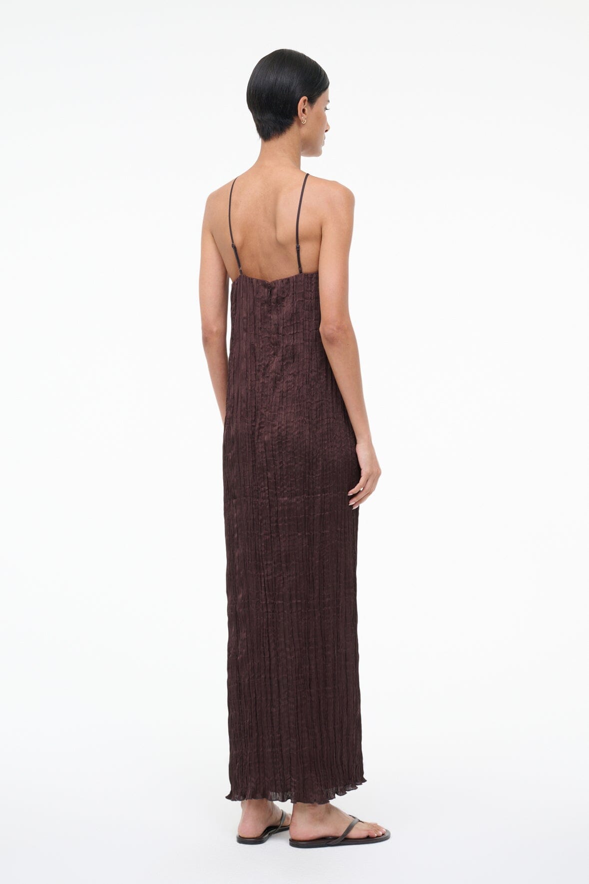 Akari Dress Earth | STAUD Special Offer