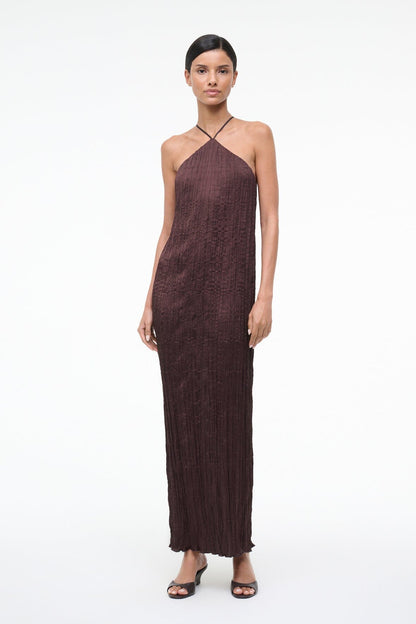 Akari Dress Earth | STAUD Special Offer