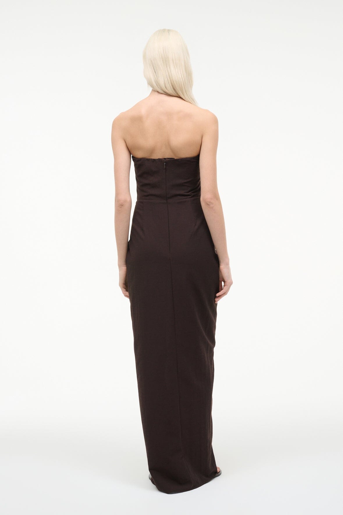 Kara Dress Earth | STAUD New