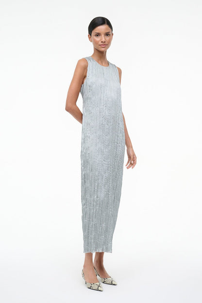Mizu Dress Silver Sage | STAUD Value