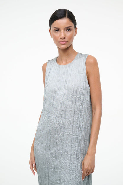Mizu Dress Silver Sage | STAUD Value