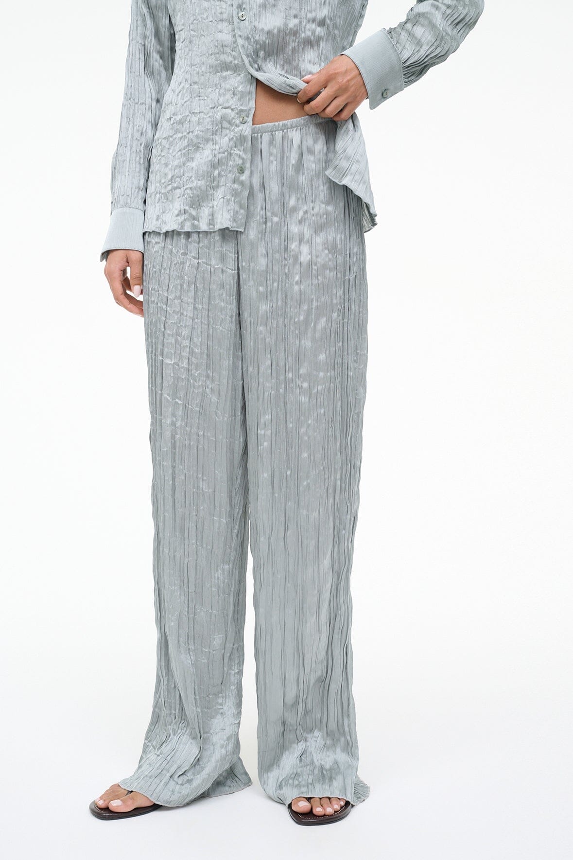 Nami Pant Silver Sage | STAUD Hot Sale