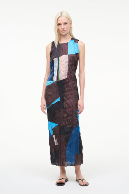 Mizu Dress Blue Prism | STAUD Hot Sale