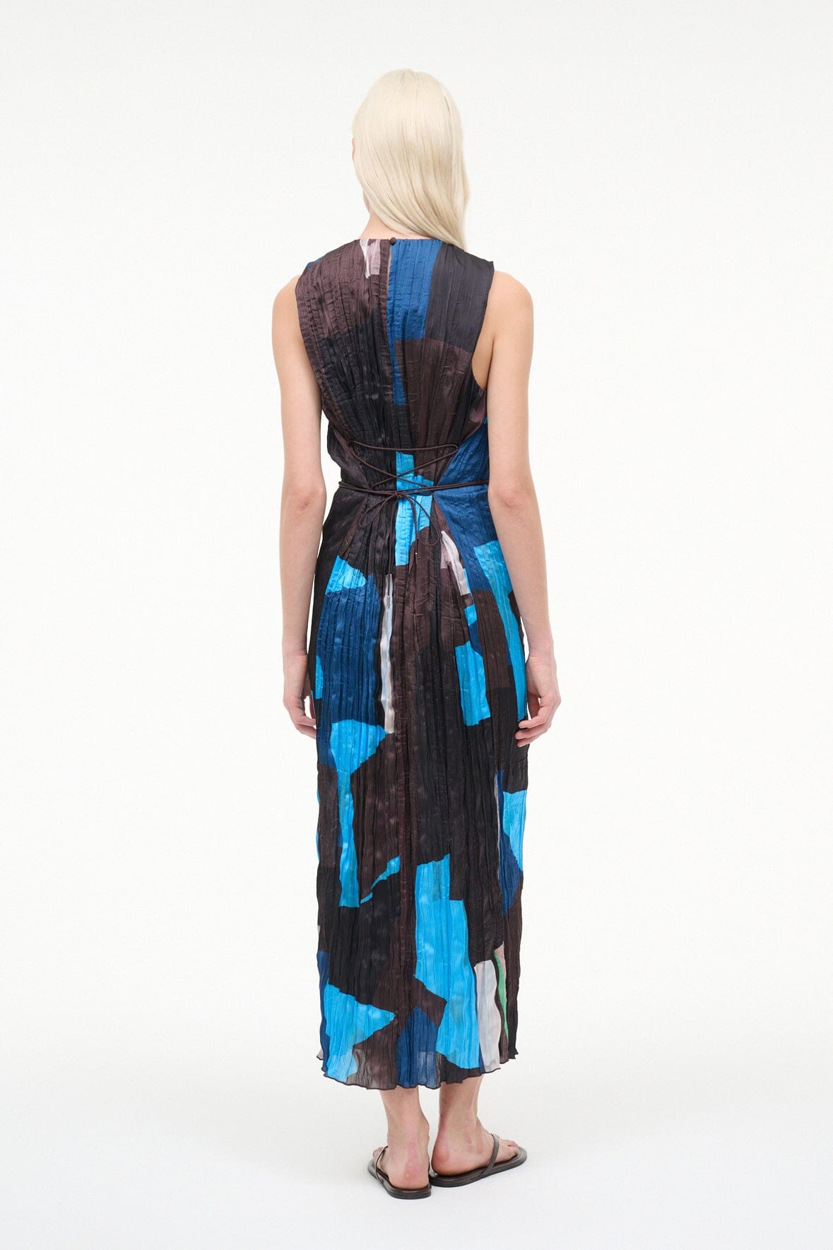 Mizu Dress Blue Prism | STAUD Hot Sale