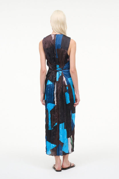 Mizu Dress Blue Prism | STAUD Hot Sale
