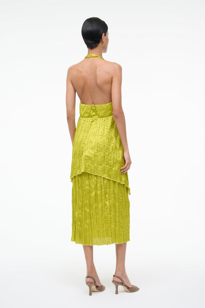 Laurie Dress Chartreuse | STAUD Quality