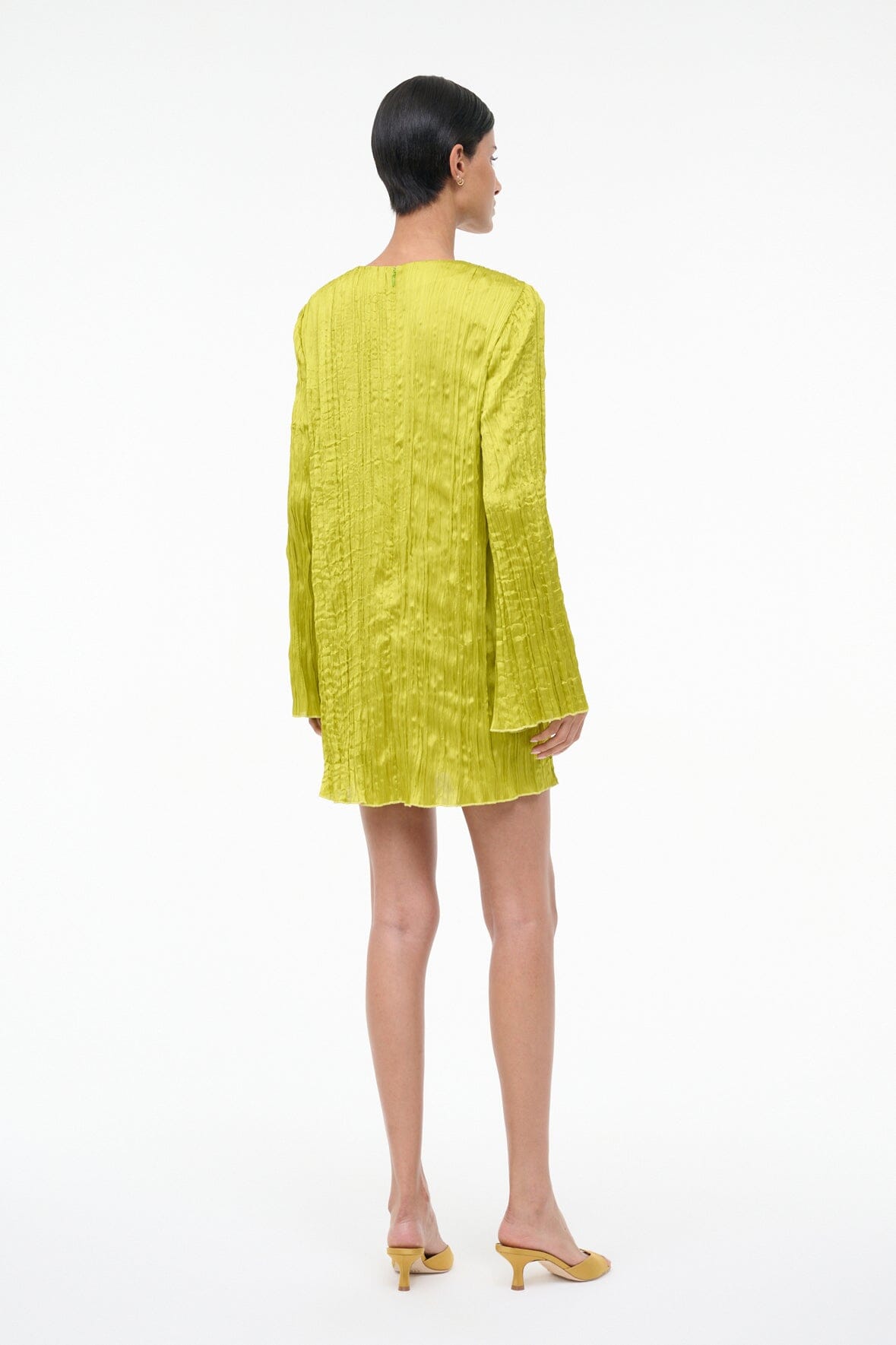 Kona Dress Chartreuse | STAUD Customer Favorite