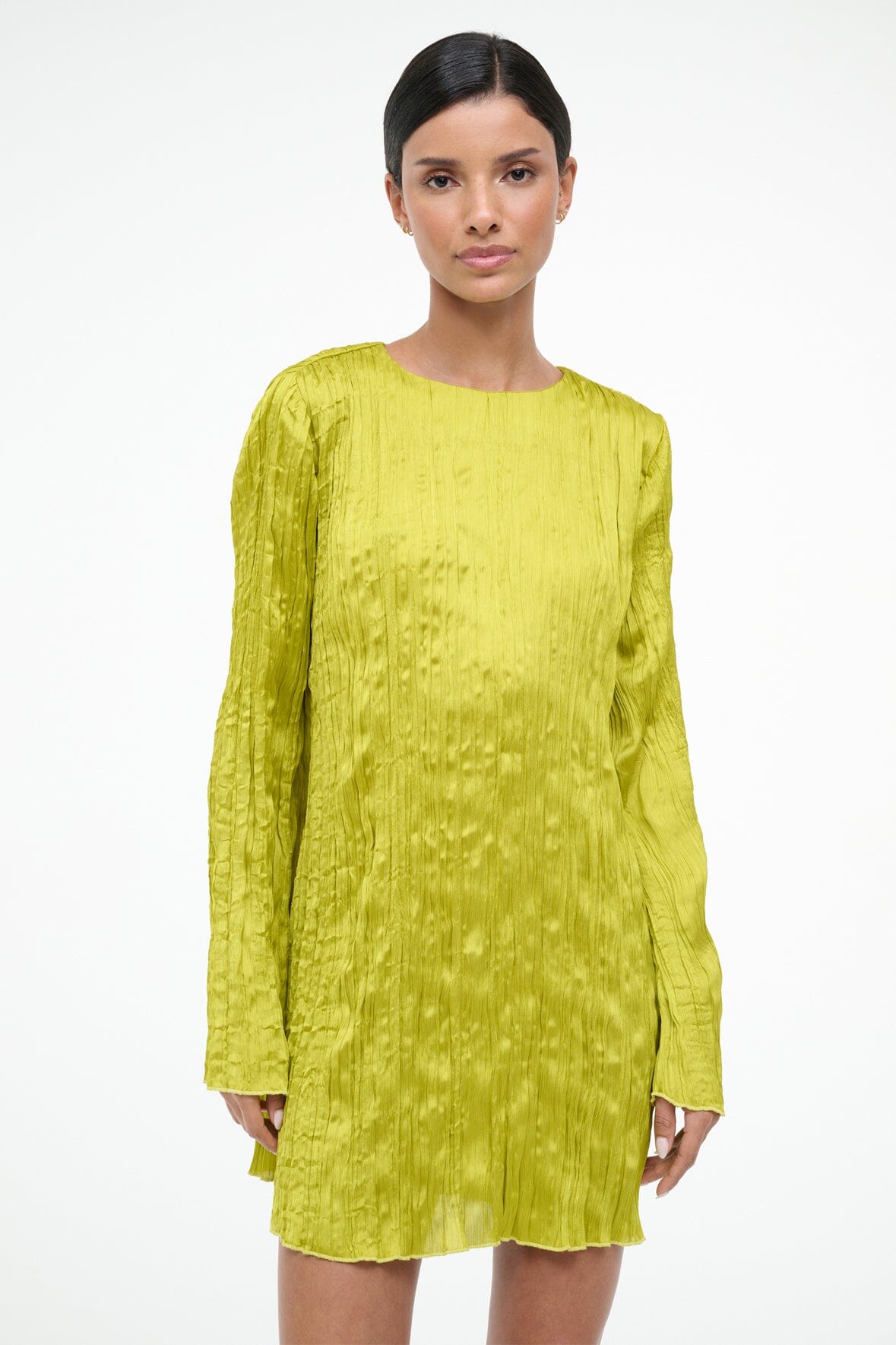 Kona Dress Chartreuse | STAUD Customer Favorite