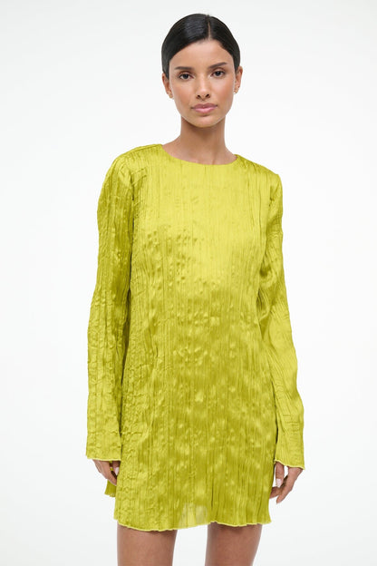 Kona Dress Chartreuse | STAUD Customer Favorite