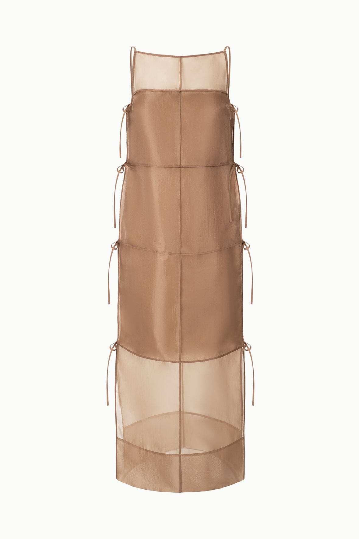 Chandler Dress Walnut | STAUD Exclusive