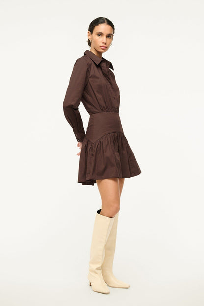 Rocco Mini Dress Earth 1 | STAUD Hot Sale