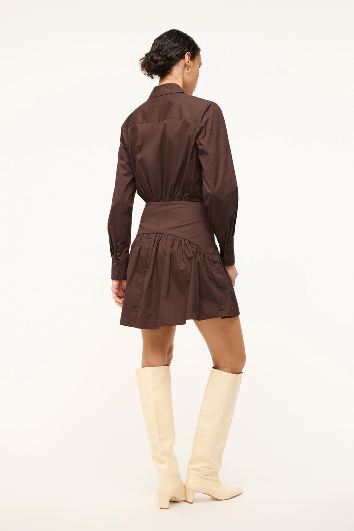 Rocco Mini Dress Earth 1 | STAUD Hot Sale