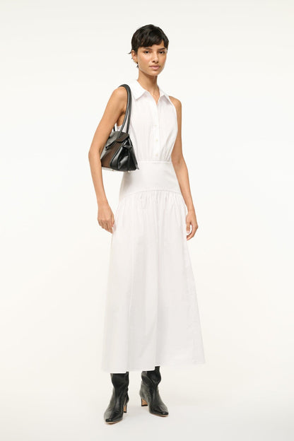 Romy Dress White | STAUD Classic