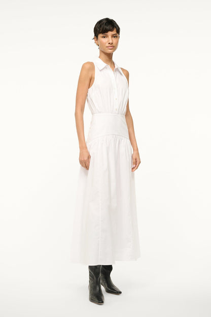Romy Dress White | STAUD Classic