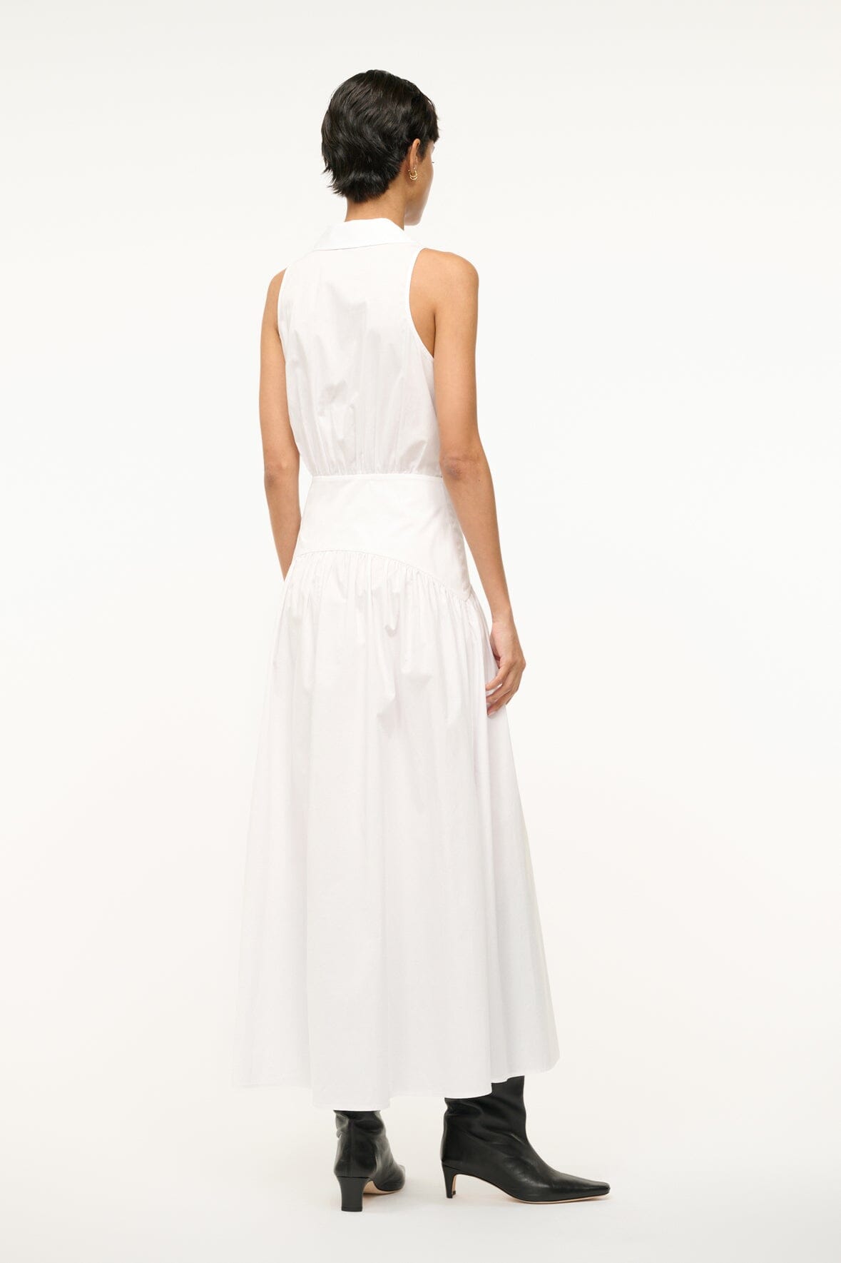 Romy Dress White | STAUD Classic