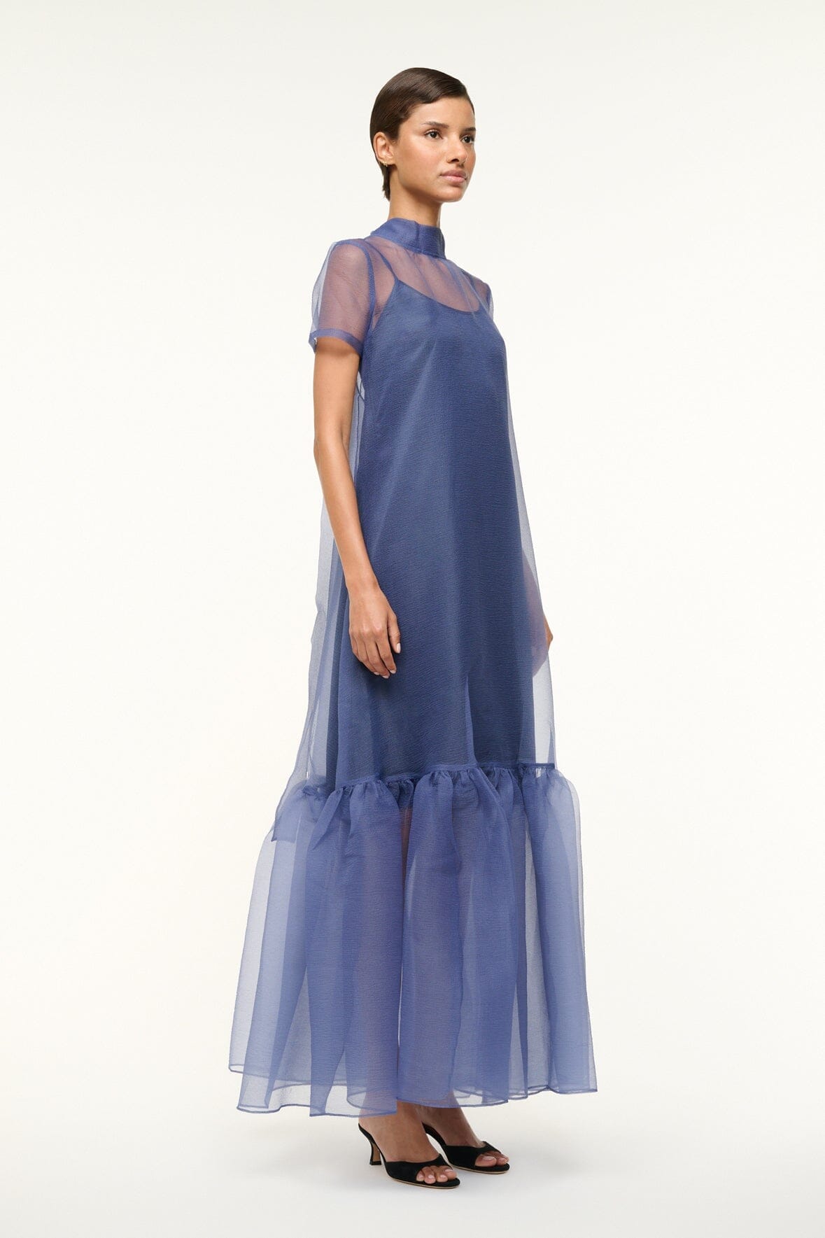 Calluna Dress Navy | STAUD Popular