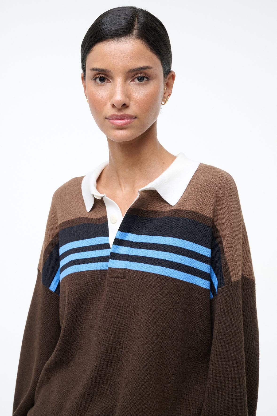 Sail Top Earth Multi Stripe | STAUD Special Offer