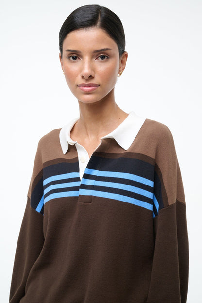 Sail Top Earth Multi Stripe | STAUD Special Offer