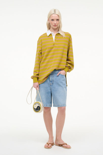 Gavin Shirt Baja Stripe | STAUD Trending