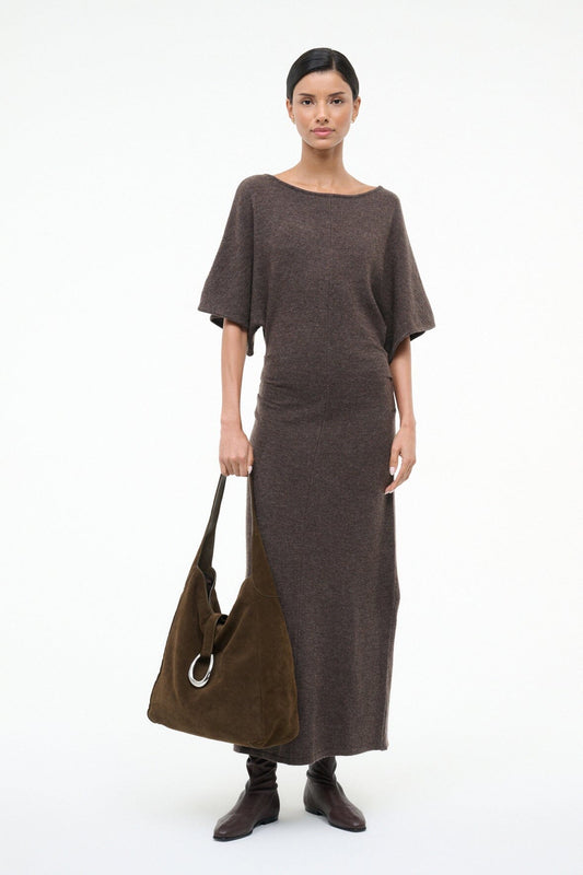 Amelie Sweater Dress Canyon | STAUD Great Value
