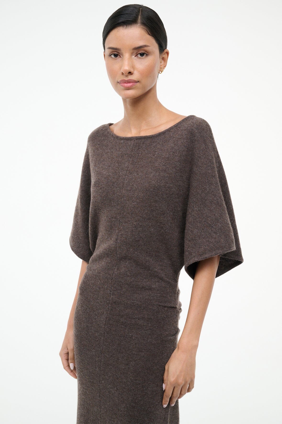 Amelie Sweater Dress Canyon | STAUD Great Value