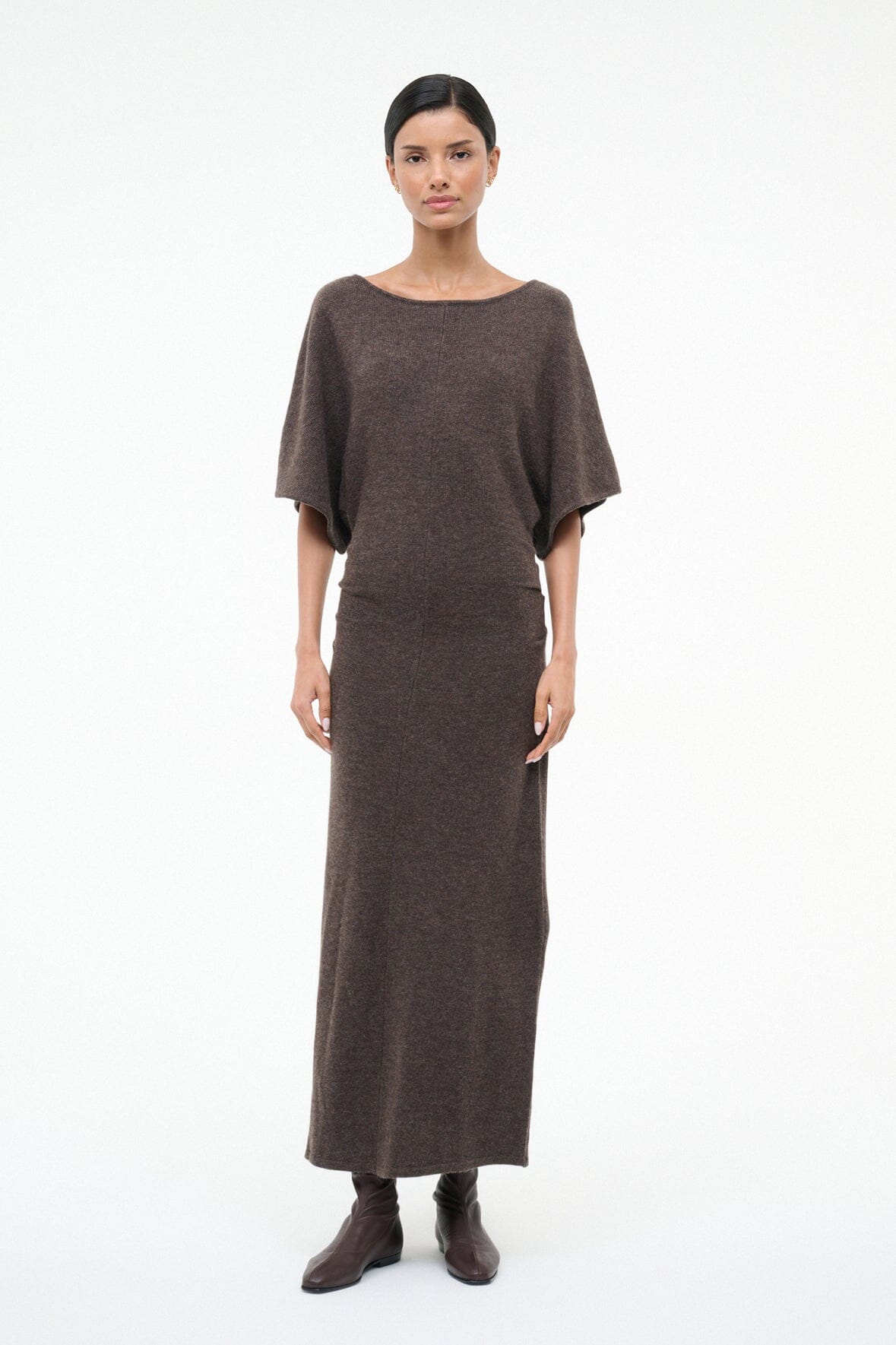 Amelie Sweater Dress Canyon | STAUD Great Value