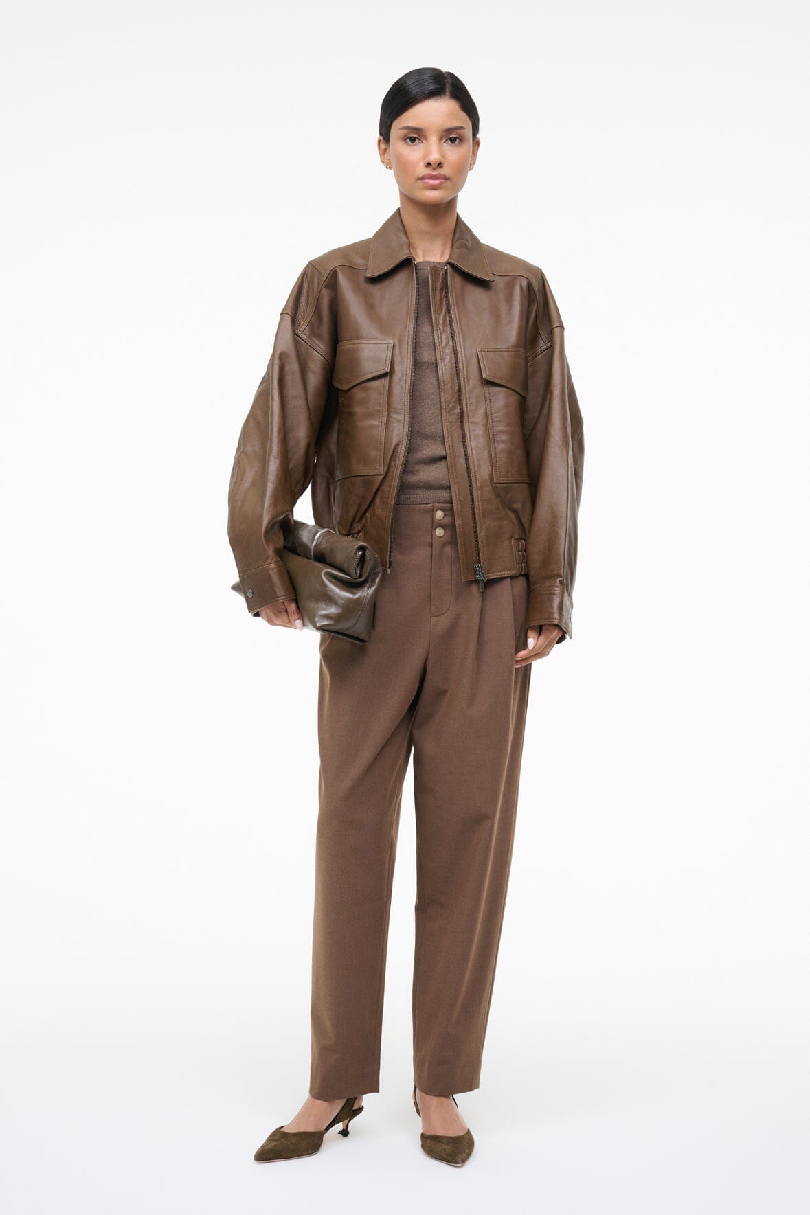 Heath Pant Nutmeg | STAUD Smart Buy