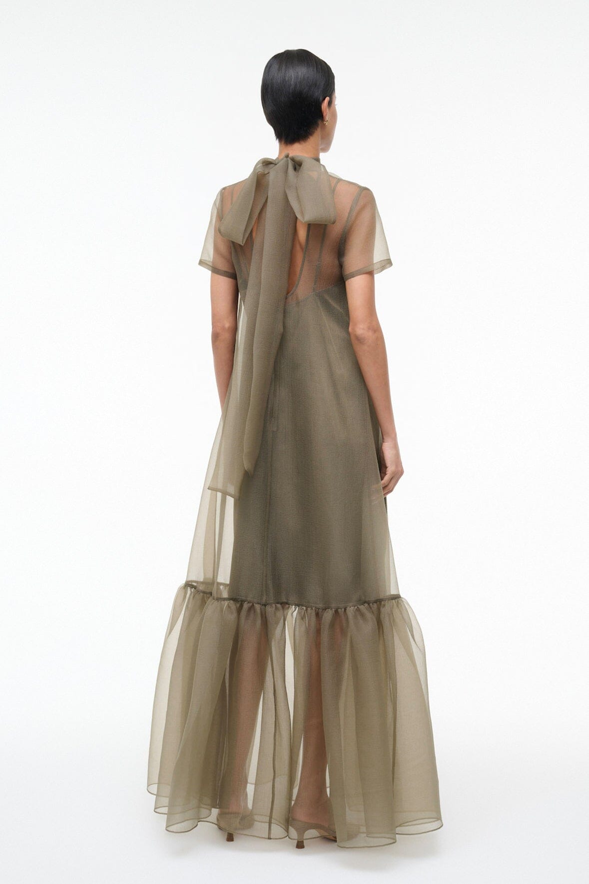 Calluna Dress Thyme | STAUD Value
