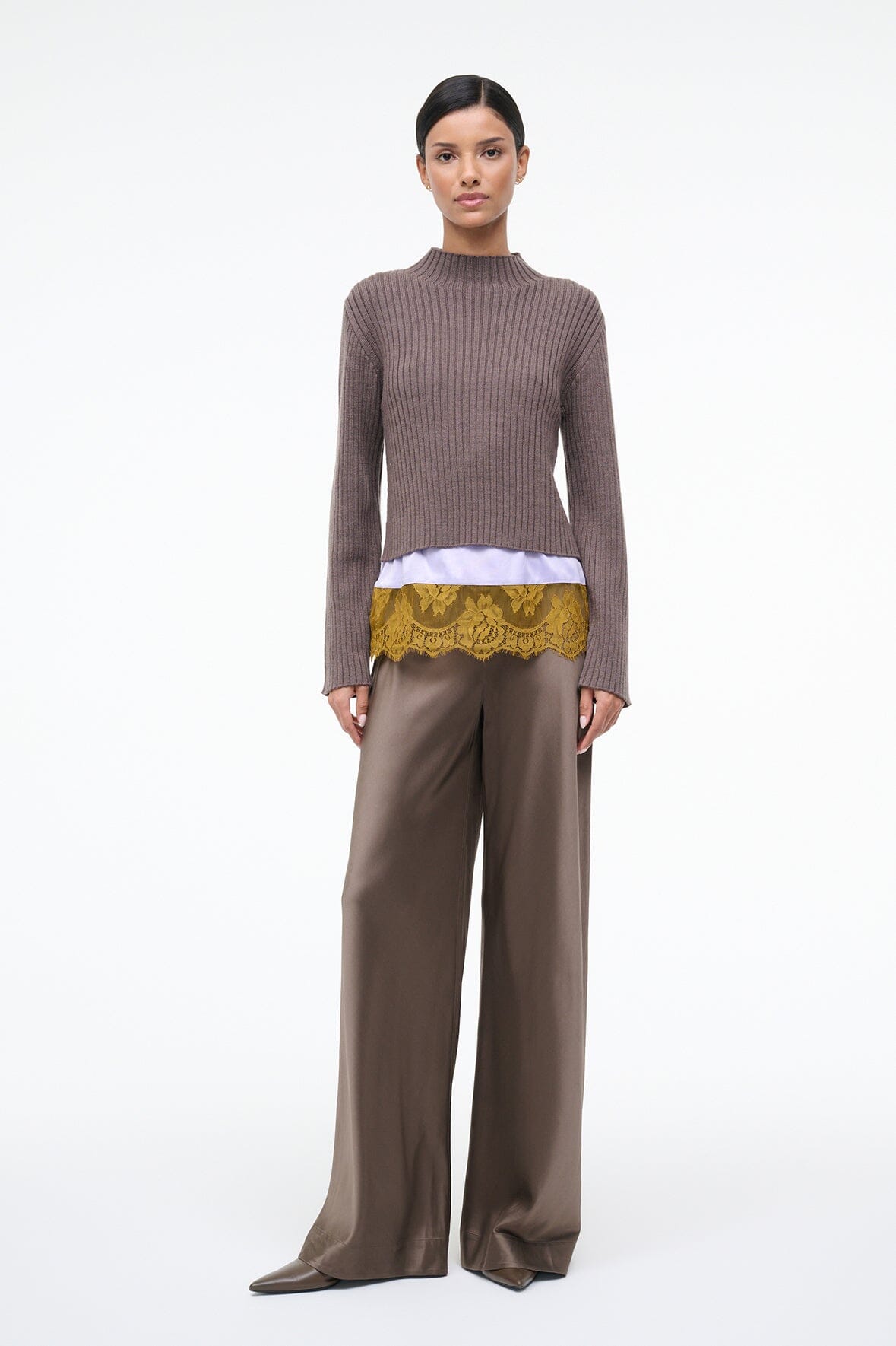 Willow Sweater Truffle | STAUD Deals
