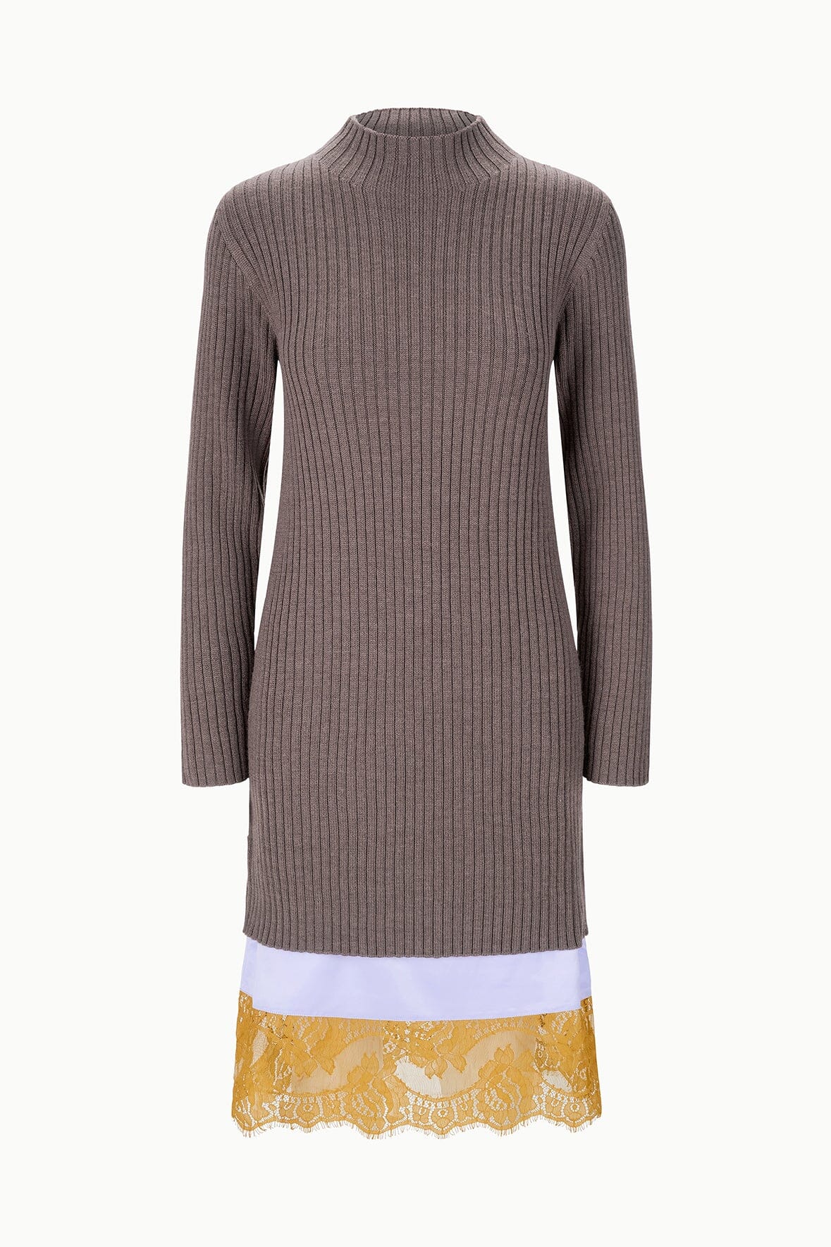 Willow Sweater Dress Truffle | STAUD Top Pick