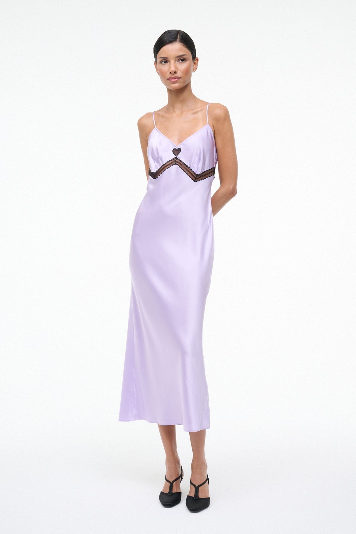 Terra Silk Dress Wisteria | STAUD Top Pick