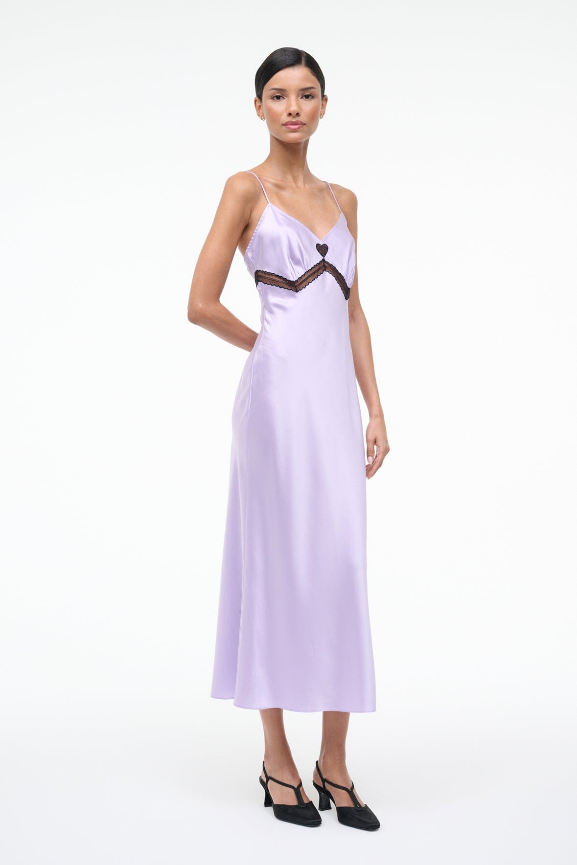 Terra Silk Dress Wisteria | STAUD Top Pick